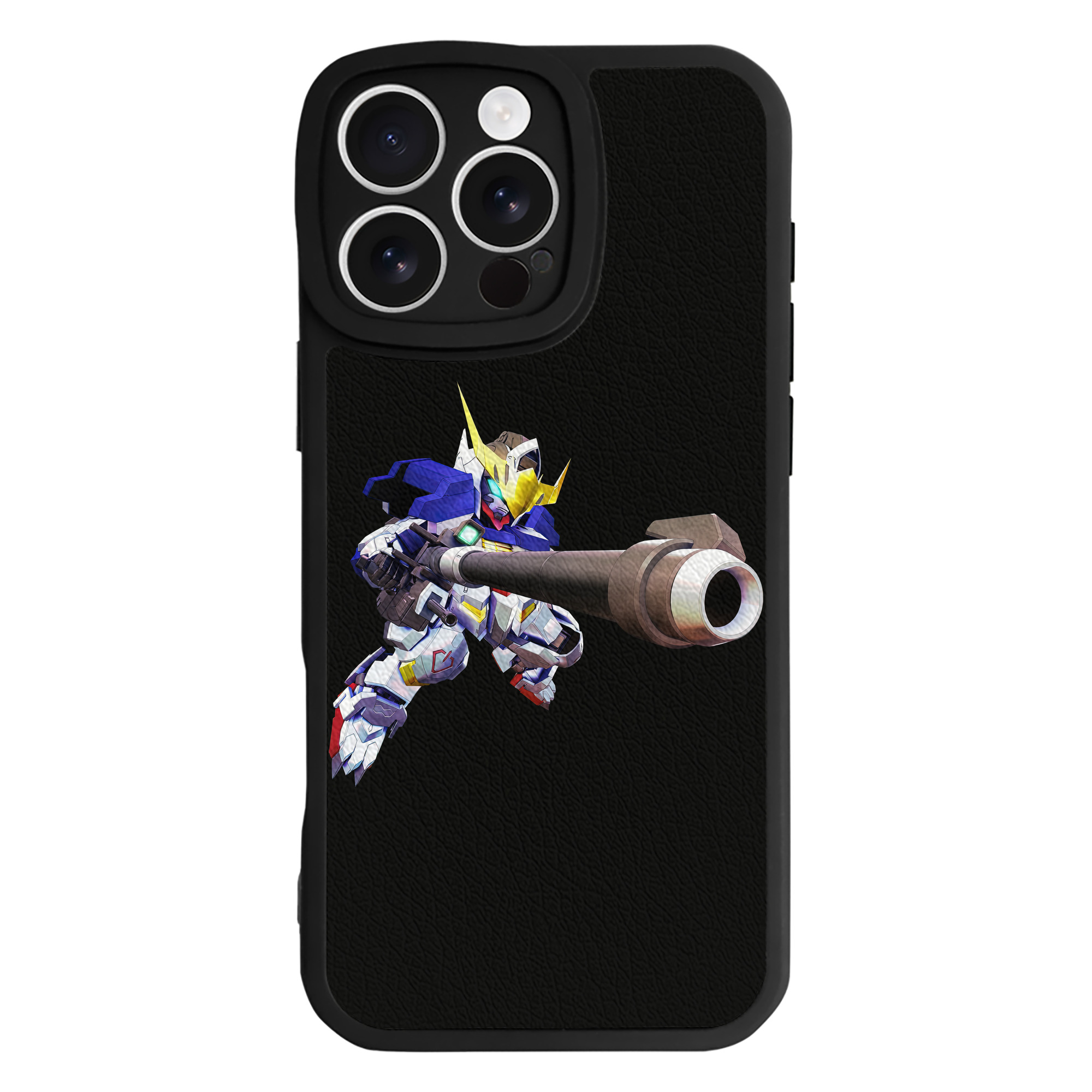 （画像用） 機動戦士ガンダム Mobile Suit Gundam 【iPhone 16シリーズ対応】シリコンスマホケース（レザー調） 材質：シリコン